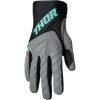 Motokros rokavice Thor SPECTRUM GRAY BLACK MINT GLOVE-min