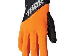 Moške motokros rokavice THOR Spectrum Cold Orange