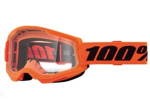 100% Strata 2 Neon Orange - Otroška motokros očala