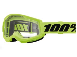 100% Strata 2 Neon Yellow - Otroška motokros očala