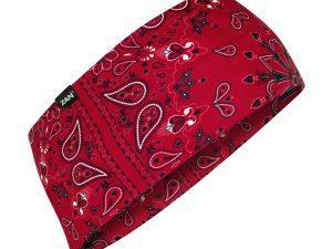 Trak SportFlex™ Headband Red Paisley