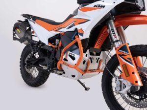 Crash bar. Electronic orange. KTM 790 Adv R, 890 Adv R.