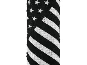 Motley Tube® Polyester Black & White Flag ZAN HEADGEAR