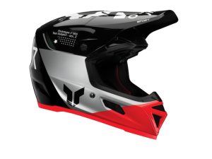 Motokros čelada Reflex Sport Strike Red Thor