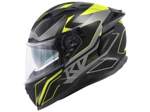 Čelada Kappa KV52 Atlantic Črna Fluo