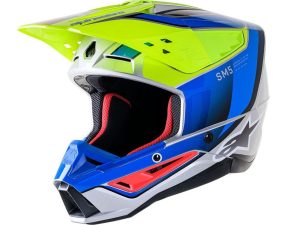 Čelada SM5 Sail Yellow Gloss Alpinestars