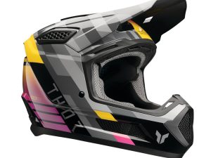 Motokros čelada Fleet Camber Magenta Thor