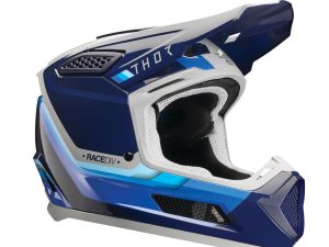 Motokros čelada Fleet Defy Blue Thor