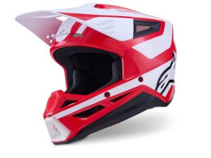 Čelada SM3 Heat Red Gloss Alpinestars