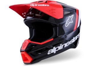 Čelada SM3 Radium Red Gloss Alpinestars