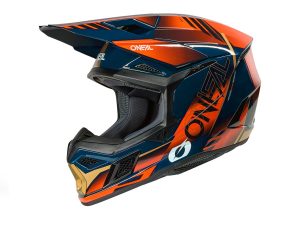 Motokros čelada 3SRS HAZE Orange O'Neal