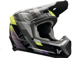 Otroška motokros čelada Fleet Camber Purple Thor