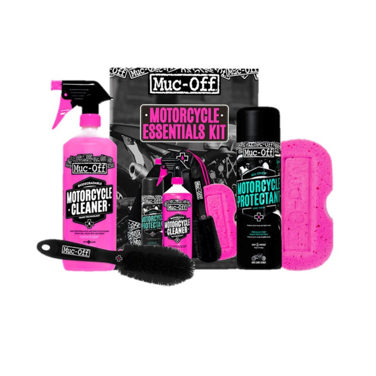 Komplet za čiščenje ESSENTIALS Muc-Off Komplet za čiščenje ESSENTIALS Muc-Off